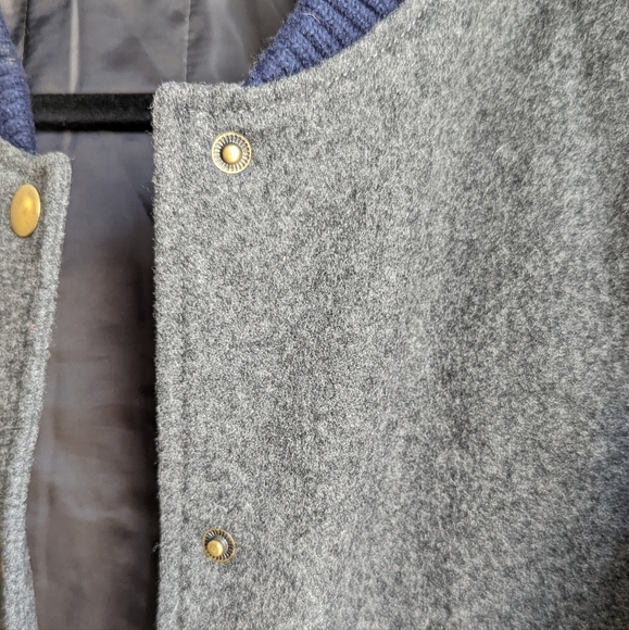 J. Crew Wool varsity bomber jacket - Picture 5 of 10